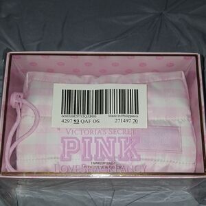 Victoria's Secret Pink xLoveshack Fancy, Pink and White Checkered Bag